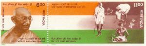 1994: 125th Birth Anniversary of Mahatma Gandhi, SG. Nos.1596-97, Rs.6/- + Rs. 11/- (Se te