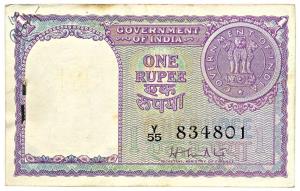 Rupee 1 bundle, 1951, signed H. M. Patel, (Jain #A-5, Jhun #1.3.2A). About Extremely Fine,