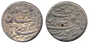 Nur jahan, Silver, Rupee, Surat Mint AH 1034, About Very Fine.