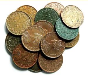 Victoria Queen and Empress, Copper (16), ¼ Anna, 1862 (7), 1886 (3), 1887 (2), 1888, 1889 
