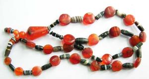 Vedic Bead Money, (c.100-1000 BC), beads used as nishka for jewellery and for barter. A ne
