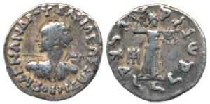 Baktria, Indo-Greek Kingdom, Menander I, (c. 165/55-130 BC), Silver, Drachm (9.68g.), diad