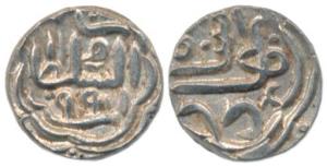 Qutub ud-Din Bahadur Shah (AH 932-943, AD 1526-1537), Silver, ¼ Tanka, AH 941 (Rajgor 2319