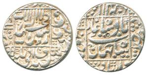 Shah Jahan, Silver, Rupee, Junagarh Mint, AH 1058. (KM 235.12) Very Fine.