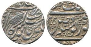 Silver, Rupee, Amritsar Mint, Khalsa Military Government, Guru Nanak era 322, (AD 1790), (