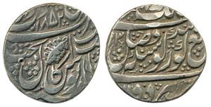 Silver, Rupee, Amritsar Mint, Khalsa Military Government, Guru Nanak era 323, (AD 1791), (