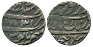 Silver, Rupee, Lahore Mint, VS 1831 (AD 1744), Gobindshahi couplet: Deg tegh wa fath nusrt