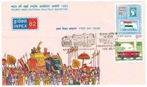 1982 INPEX 82, Set of 8 Special Covers issued during exhibition (31/12/82 to 06/1/83), Fin
