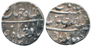 Shah Jahan II, Silver Rupee, Jahangirnagar Mint, AH 1131/Ahd. About Very Fine, Extremely R
