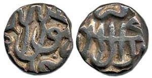 Akbar, Silver Mauludi, Mandu Malwa type. Very Fine, Scarce.