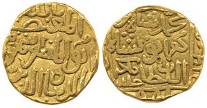 Muhammad Shah III, Bahmani (AD 1463-1482), Gold Tanka, 11 g, Hazrat Muhammadabad Mint (G&G