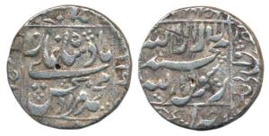 Murad Bakhsh, (AH 1068, 1658 AD), Silver Rupee, Ahmedabad Mint, AH 116X/Ahad. Very Fine, S