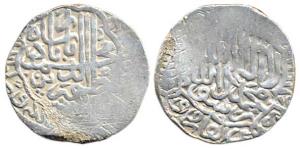 Babur, Silver Shahrukhi, mint and date not visible. Fine+.