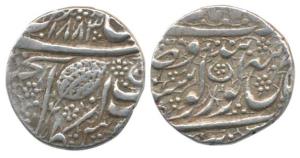 Ranjit Singh, Silver Rupee, Amritsar Mint, VS 1883. Very Fine+, Scarce.