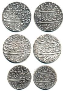 Copper Pice, Calcutta Mint, in the name of Shah Alam II, ND, RY 37, 6.3g. About Very Fine.