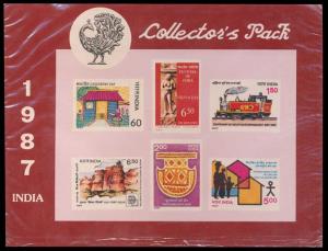Post office sealed Collectors Pack 1979/1980/1981/1983/1986/1987 (5 packs).