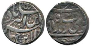 Jahangir, Silver Heavy Rupee, 13.5g, Kashmir Mint, AH 1021, Sakhat Nurani couplet. Fine+, 