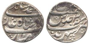 Muhammad Shah, Silver Rupee, 10.85g, Sahrind Mint, RY 3; Lahore Mint, AH 1152/22, (KM 436.