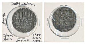Islam Shah, Silver Tanka, AH 947. About Very Fine.