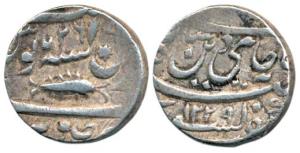 Birjis Qadr, Silver Rupee, Suba Awadh Mint, AH 1229/RY 26, (KM 386). Fine+, Scarce.