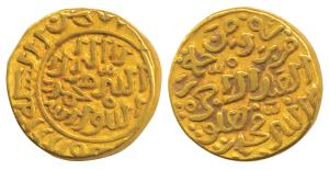 Muhammad Shah III bin Tughlaq, Gold Adli, 9.11g, Dar-al-Mulk, Daulatabad Mint, zaman shaha