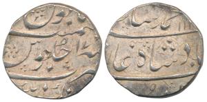 Muhammad Shah, (AH 1131-1161, 1719-1748AD), Silver Rupee, 11.39g, Aurangnagar Mint, AH 114