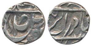Amir Khan (AH 1237-1261, 1821-1845 AD), Silver ¼ Rupee, 2.45g, no date, (KM C13). Very Fin