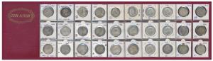 East India Company Uniform Coinage to British India, Silver and Half Silver Rupee (47), 18