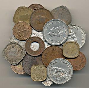 George VI, Nickel, Cupro-Nickel, Cupro-Brass and Copper (28), Rupee (4), 2 Annas (5), 1 An