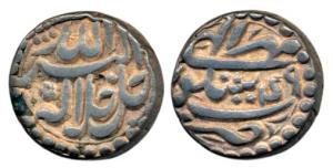 Akbar, Silver Rupee, 11.20g, Sitpur Mint, Allahu Akbar type, Ilahi 49, Month Mihir. Nice t