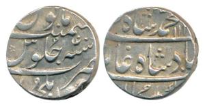 Muhammad Shah, Silver Rupee, 11.34g, Elichpur Mint, AH113x/4, (KM 436.24). Very Fine+, Rar