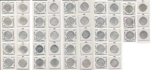 Khengarji III, Silver 5 Kori (23), with the name of Victoria (9), Edward VIII, George V (1