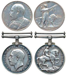 Edward VII, Africa Medal, Silver, awarded to 225 2/CL: H.A. Benjamin David, 65th N.F.H.C. 