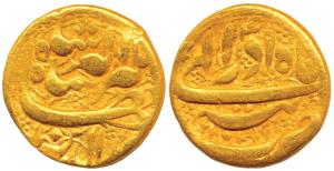 Jahangir, Nur-ud-din (AH 1014-1037, 1605-1628 AD), Gold Mohur, Patna Mint, AH 1029/14, Mon