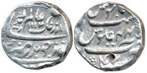 Aurangzeb, Silver Rupee, Poonamali or Poonamalai Mint, AH 1112/44. (KM 300.73) Very Fine+,