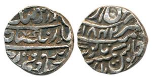 Amritsar Mint, Silver Rupee, Gobindshahi couplet, VS 1842 (AD 1785), Misl Period, (Herrli 