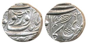 Ranjit Singh, Silver Rupee, Kashmir Mint, Gobindshahi couplet, VS 1893 (AD 1836), Governor