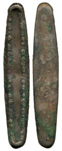 Laos, Vientiane (1591-1707), Silver 1.5 Tamlung Lat, tiger tongue money. Very Fine. The lo