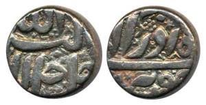 Akbar, Silver Rupee, 11.09g, Berar Mint, Month Azar. Nice toning, Very Fine.