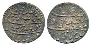 Aurangzeb, Silver Rupee, 11.40g, Akbarabad Mint, AH 1099/31. Nice toning, Extremely Fine, 