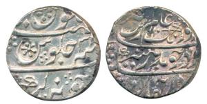 Aurangzeb, Silver Rupee, 11.57g, Junagadh Mint, AH 1101/31. About Extremely Fine, Scarce.