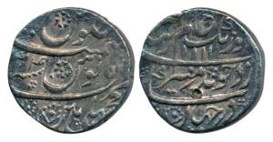 Aurangzeb, Silver Rupee, 11.44g, Machhlipattan Mint, AH 1111/44. Very Fine+, Scarce.