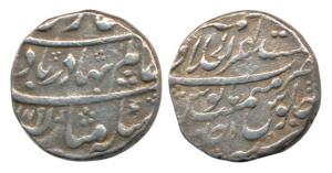Shah Alam Bahadur, Silver Rupee, 11.18g, Mustaqir-al-Khilafat Ajmer Mint, AH 1119/1. About