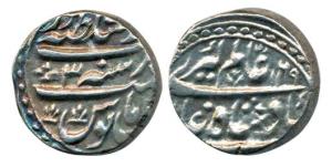 Alamgir II, Silver Rupee, 11.26g, Lahore Mint, AH 1169/3. Nice toning, Very Fine+, Scarce.