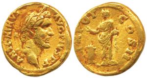 Roman Empire, Antoninus Pius (AD 138-61) Gold Aureus, 7.16g, Rome, AD 139, obv. laureate h