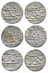 Hafiz Rehmat Khan, Silver Rupee, Bareli Mint, in the name of Shah Alam II, AH 1184/10, 118