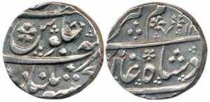 Akbar Ali Khan, Silver Rupee, 11.38g, in the name of Alamgir II, Khujista Bunyad (Aurangab