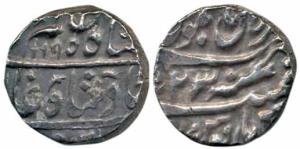 Ranjit Dev, Silver Rupee, 11.12g, Darul Aman Jammu Mint, in the name of Shah Alam II, AH 1