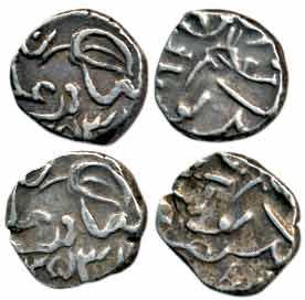 Muhammad Sa'adat Ali Khan, Silver 1/8 Rupee (2), Tonk Mint, in the name of George V, AH 13