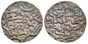 Shihab-al-din Bayazid Shah (1412-1414 AD), Silver Tanka, 10.65g, Firuzabad Mint, AH 816 da